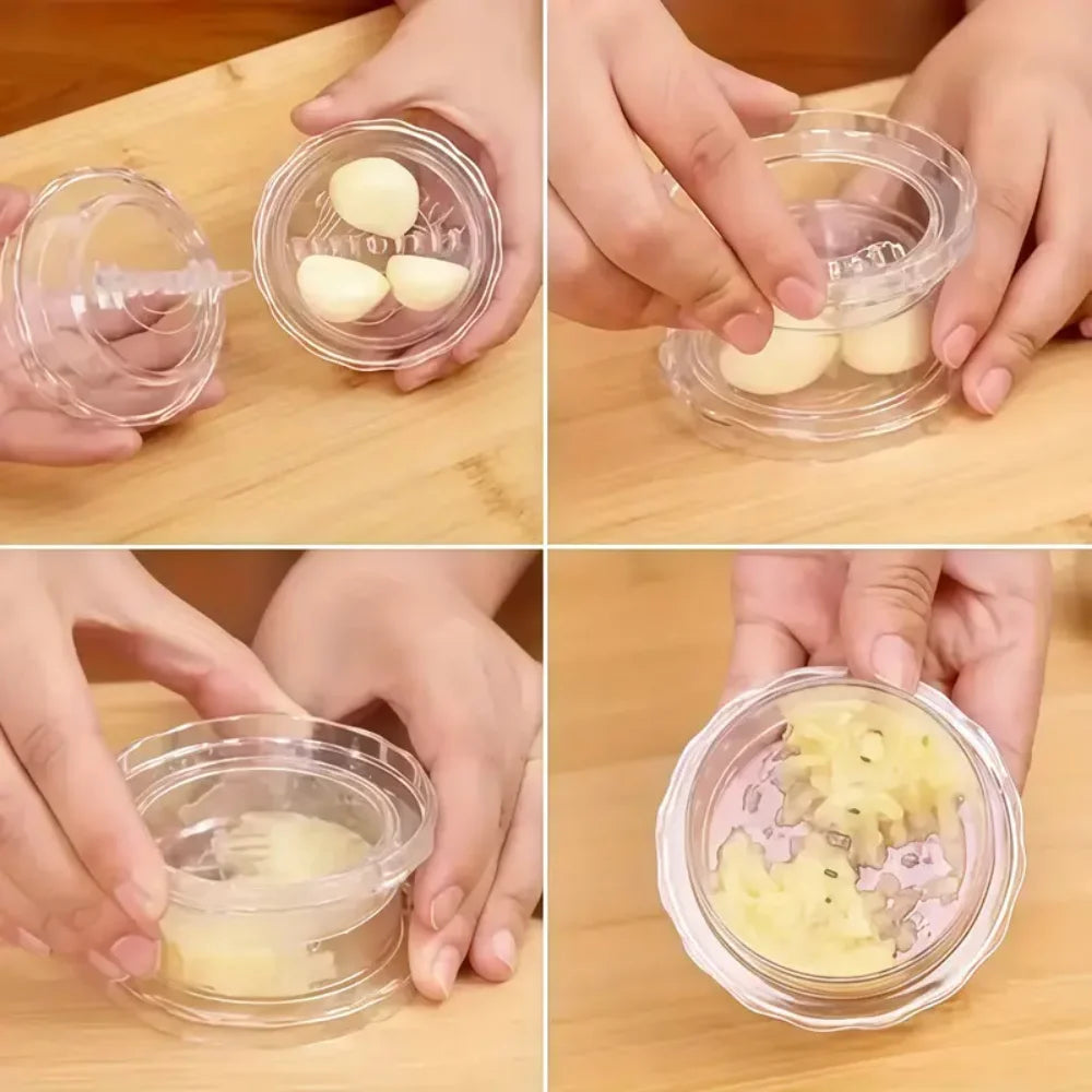 Mini Manual Garlic Grinder & Mincer ✅