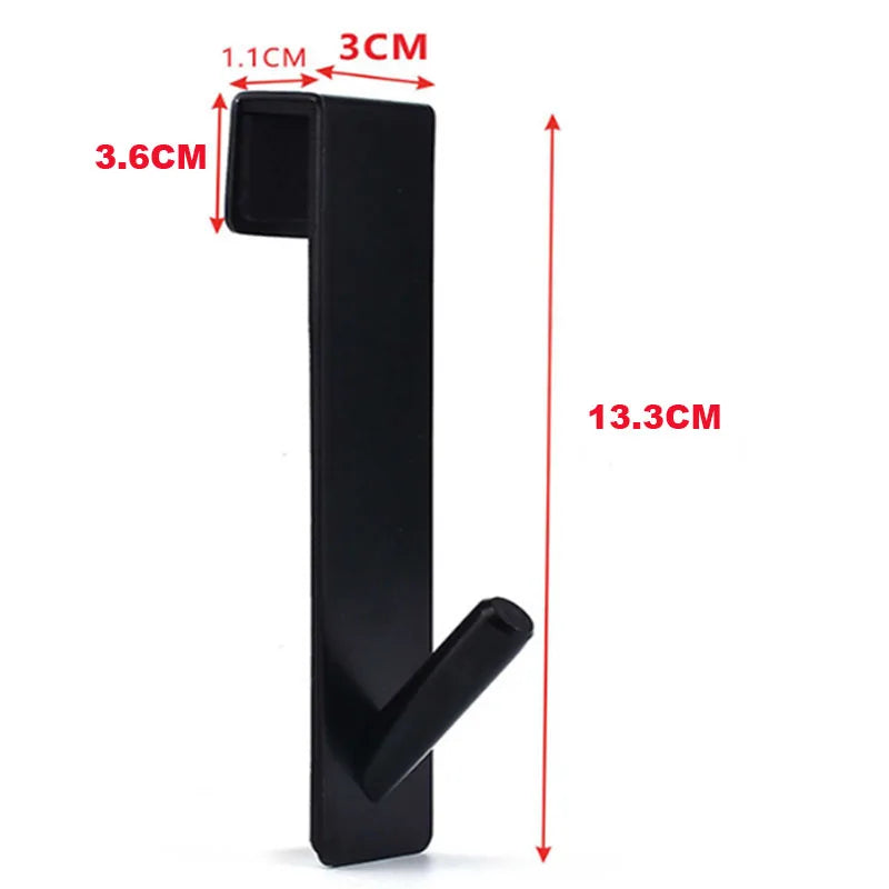 Stainless Steel S-Shaped Over-Door Towel & Robe Hook