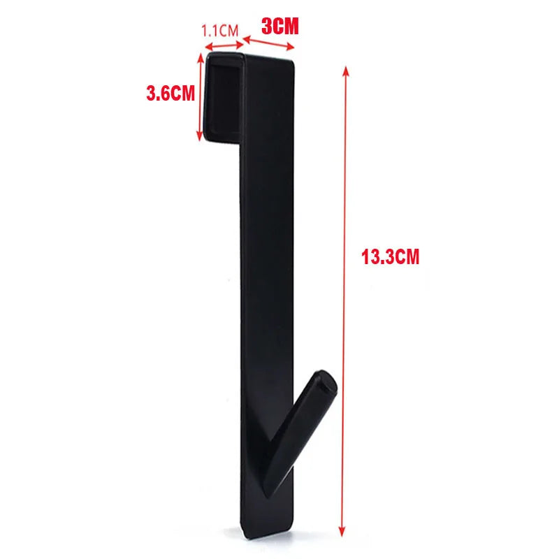 Stainless Steel S-Shaped Over-Door Towel & Robe Hook