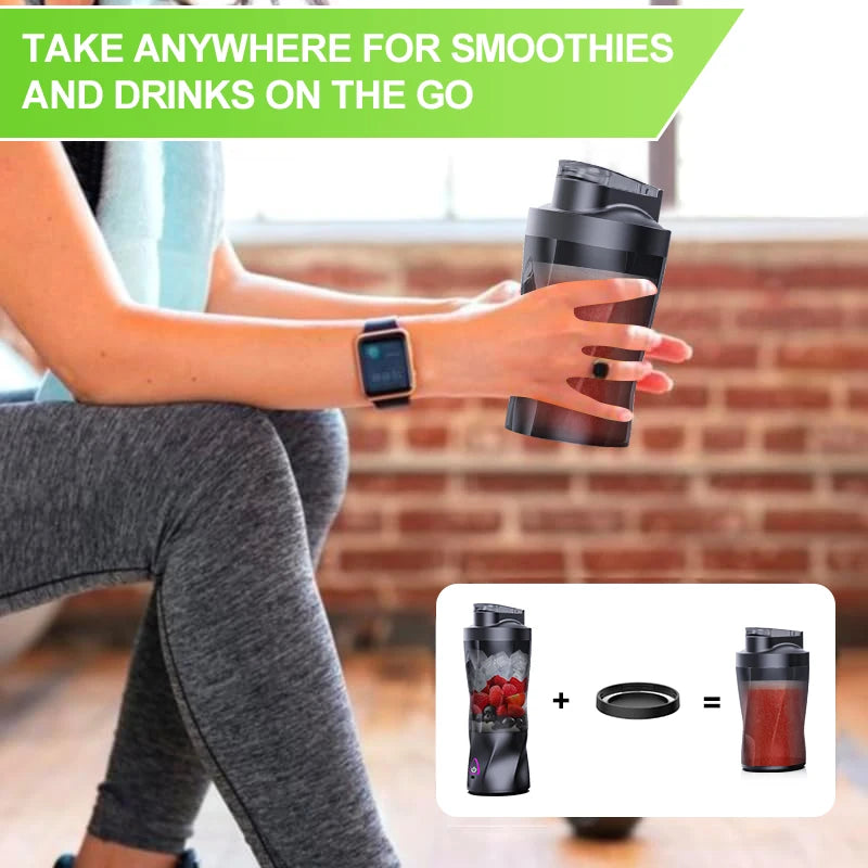 Power Blend™ Portable Blender – Smoothies Anywhere Anytime ,Travel & Gym