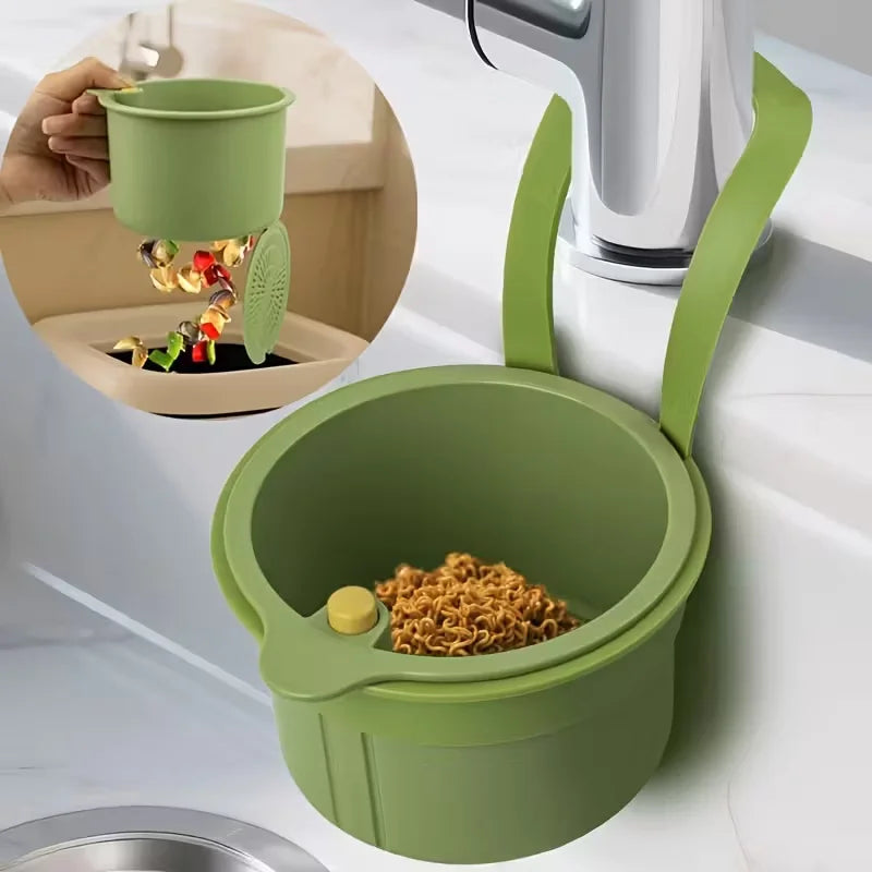 PressDrain™ Sink Strainer & Food Catcher