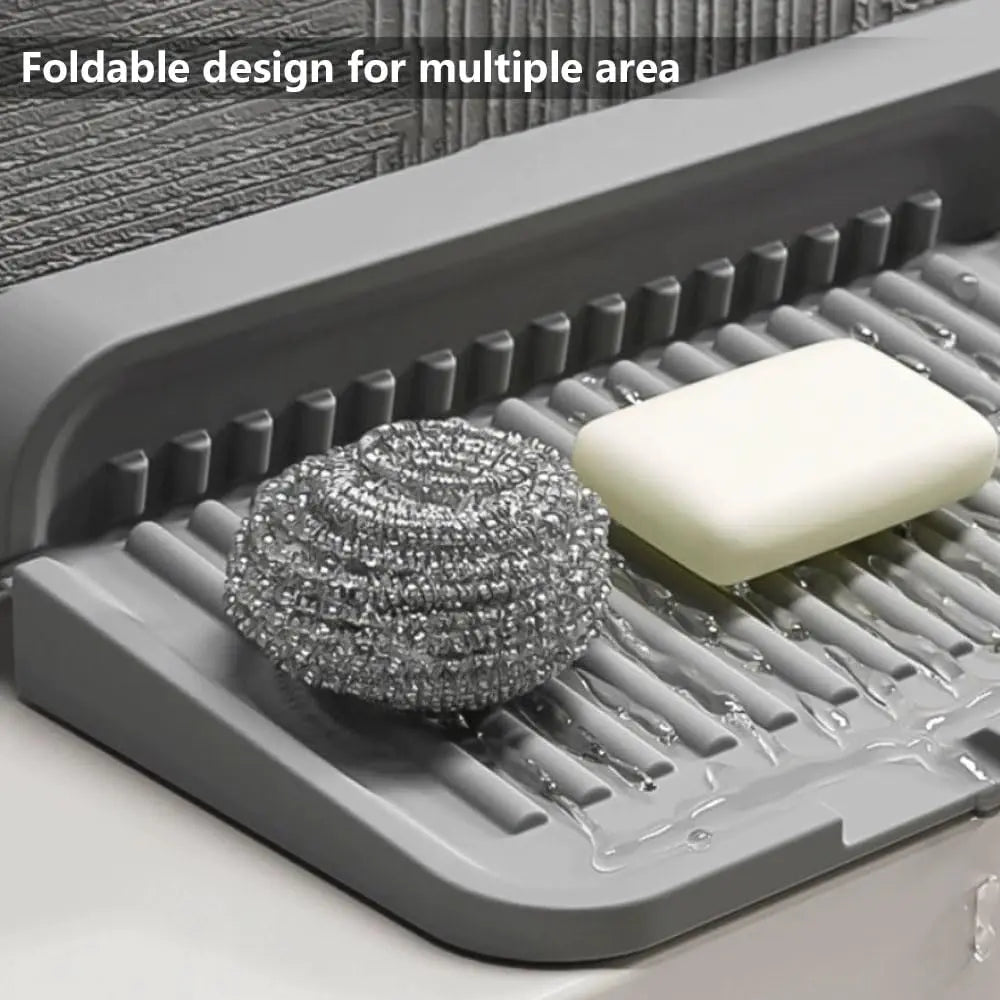 Silicone Fast-Drying Faucet Mat & Sink Splash Guard