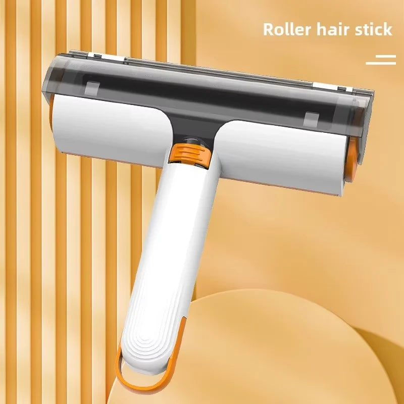 Reusable Pet Hair Remover Roller – Portable & Washable Cat and Dog Hair Cleaning Brush