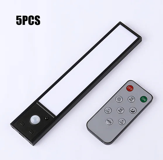 Rechargeable Motion Sensor LED Cabinet Light – USB-C Magnetic Under-Cabinet Light