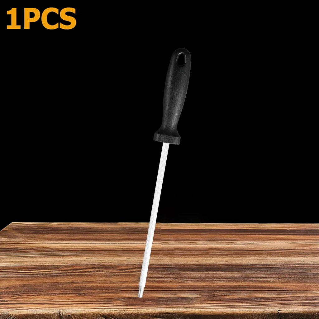 Premium Hand-Forged Butcher Knife with Wooden Handle