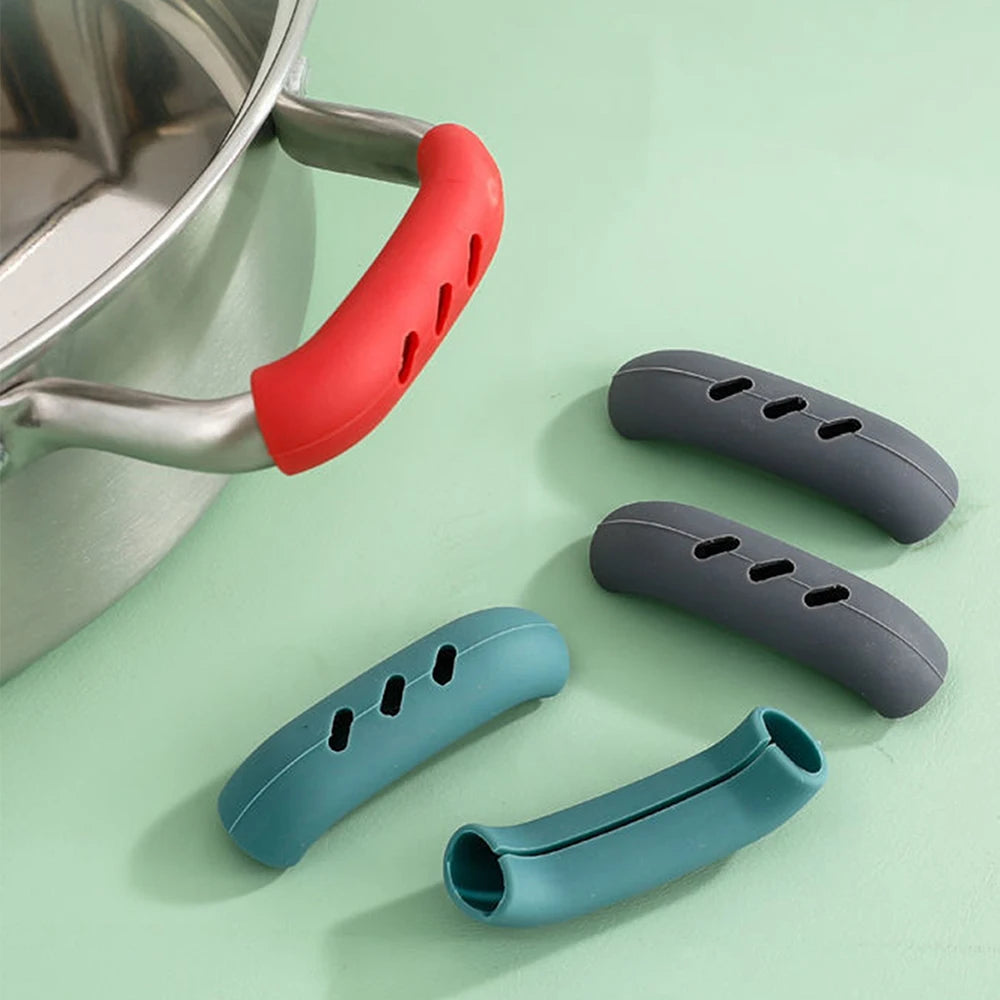 Heat Guard™ Silicone Pan Handle Covers – 2 Pack