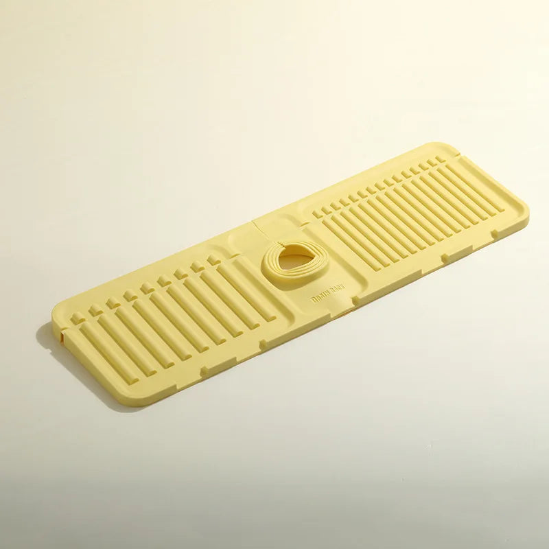Silicone Fast-Drying Faucet Mat & Sink Splash Guard