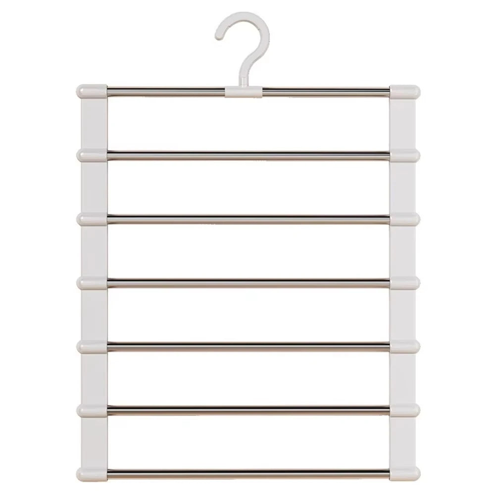 SpaceMax™ Multi-Layer Pants Hanger – Space-Saving Closet Organizer