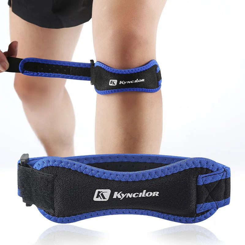 Adjustable Patella Knee Support Strap – Compression Brace for Sports & Exercise