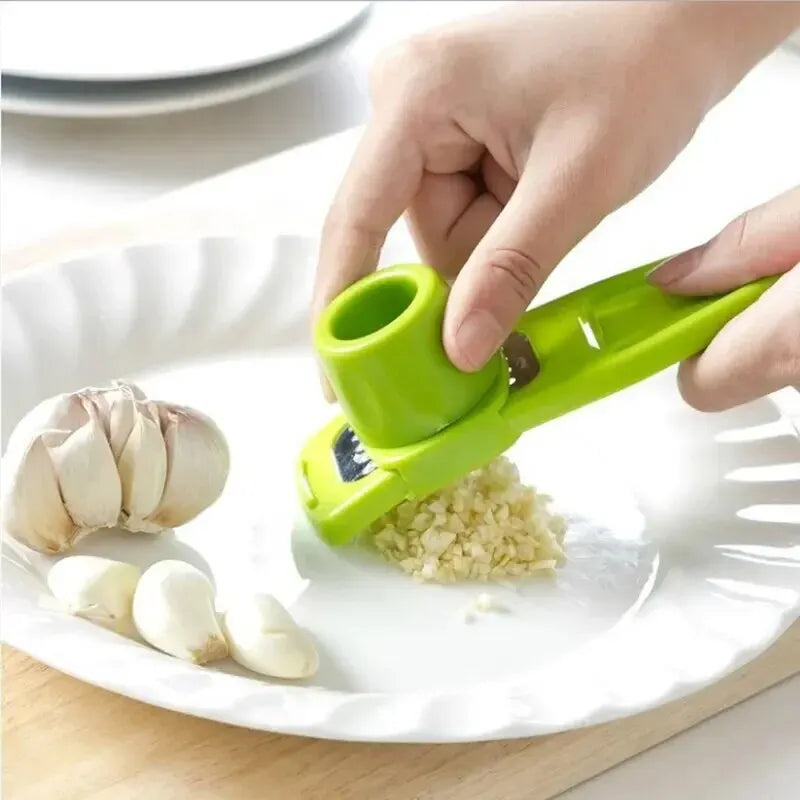 Garlic Pro™ Mini Manual Garlic Press & Grinder