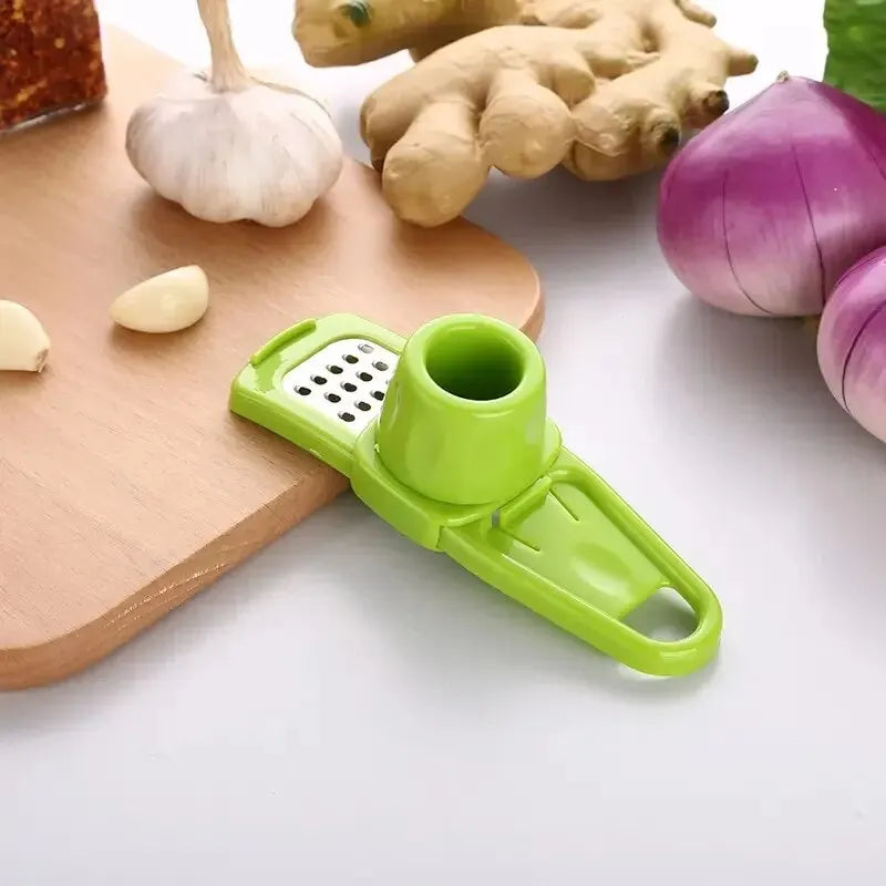 Garlic Pro™ Mini Manual Garlic Press & Grinder