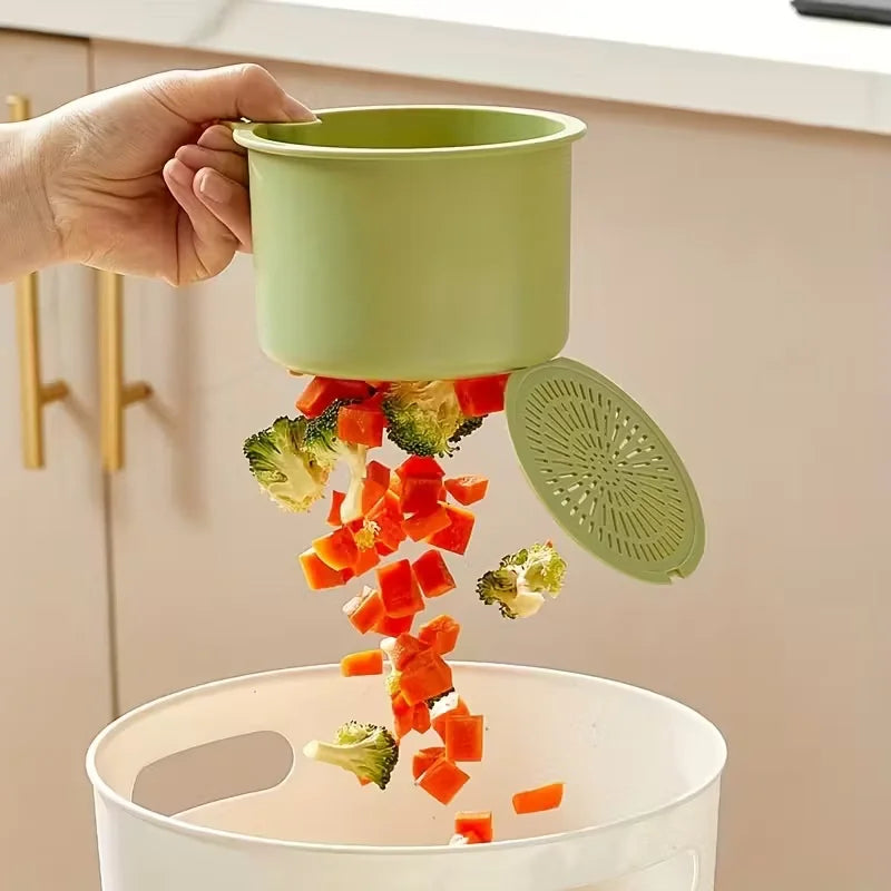 PressDrain™ Sink Strainer & Food Catcher