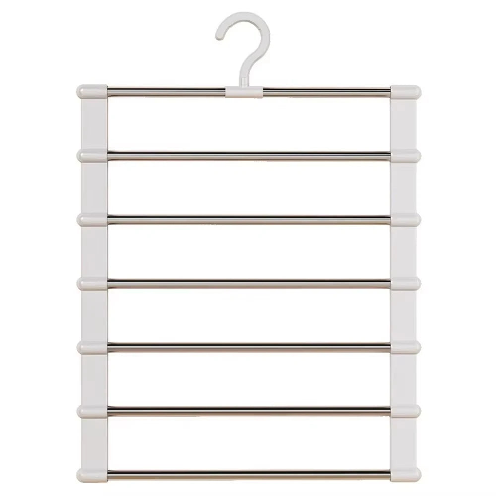 SpaceMax™ Multi-Layer Pants Hanger – Space-Saving Closet Organizer