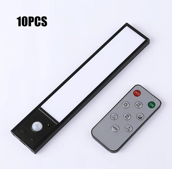 Rechargeable Motion Sensor LED Cabinet Light – USB-C Magnetic Under-Cabinet Light