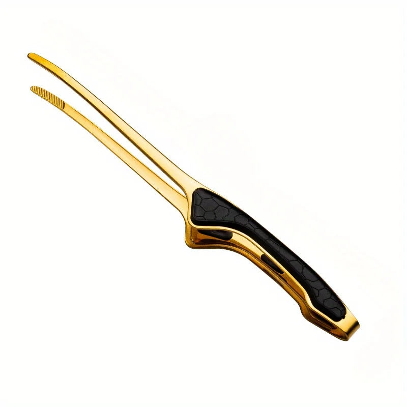 Premium Stainless Steel BBQ & Kitchen Tongs | Heat-Resistant Non-Slip Grip