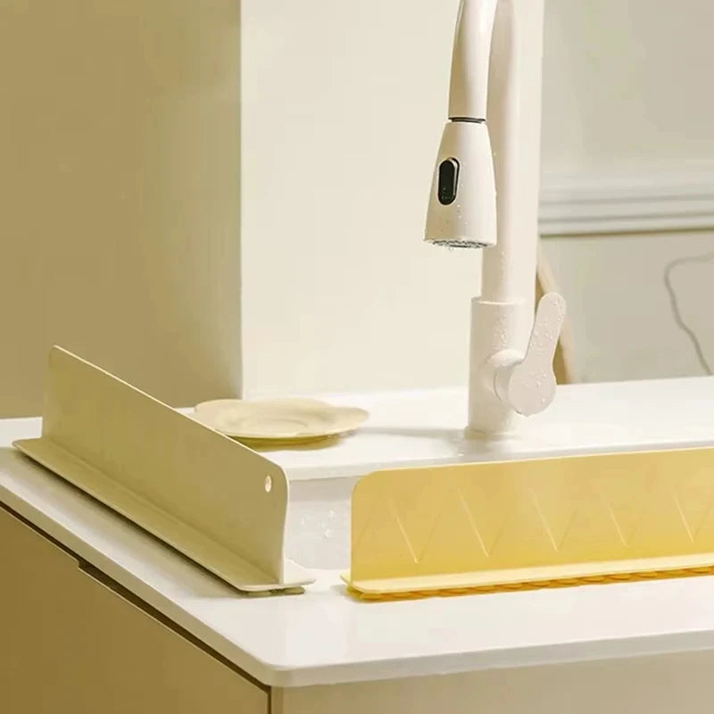 SplashGuard™ Silicone Sink Splash Barrier – Waterproof Faucet Mat