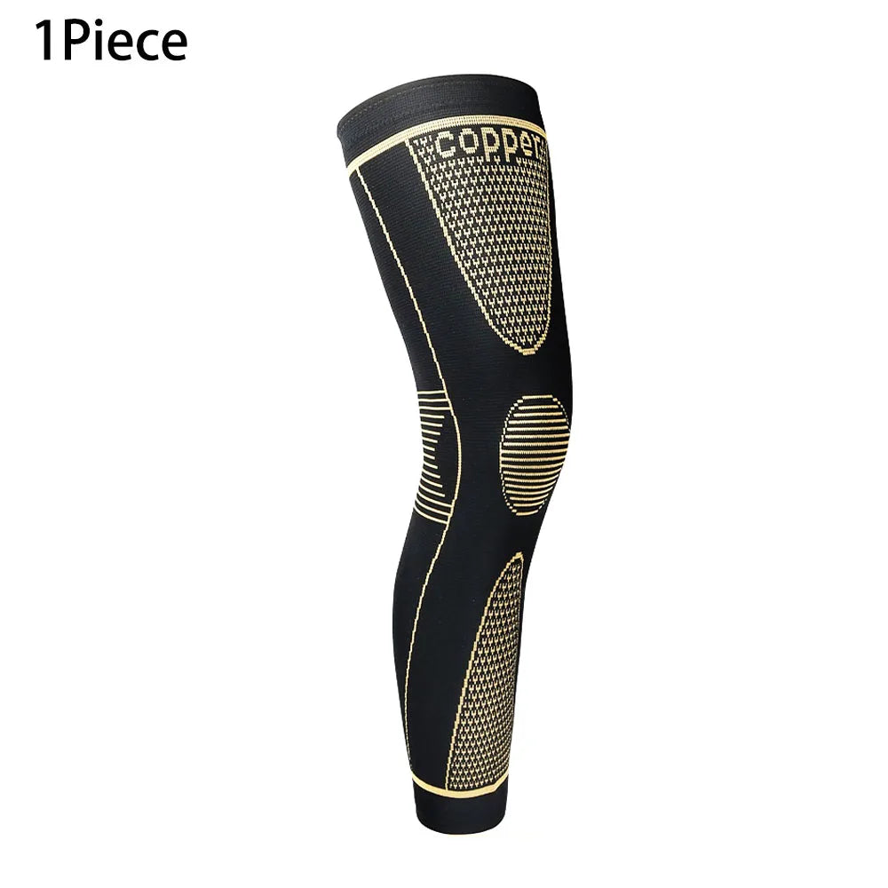 Copper Compression Leg Sleeve – Knee Support, Comfort & Breathable Fit for Men & Women