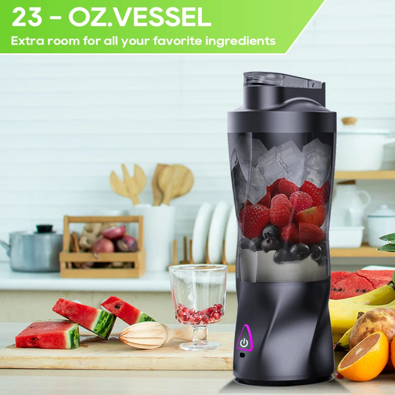 Power Blend™ Portable Blender – Smoothies Anywhere Anytime ,Travel & Gym